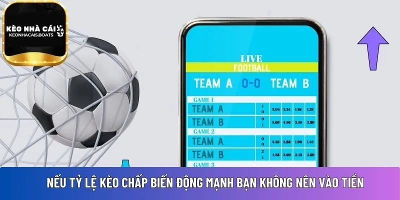 Nếu tỷ lệ kèo chấp 